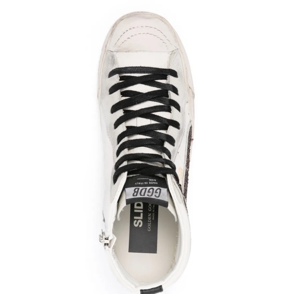 Golden Goose White High-Top Sneakers